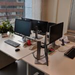 Bureau werkplek computers
