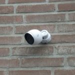 Camera aan muur