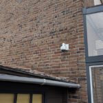Camera installatie boven dak