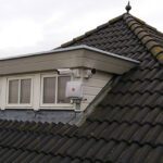 Camera installatie op dakkapel