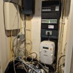 Meterkast netwerkinstallatie voor