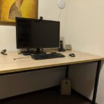 Opgeruimd bureau netjes geordend