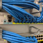 Patch kast met cisco apparatuur