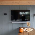 Televisie aan de muur