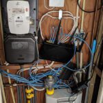 Unifi netwerkapparatuur meterkast