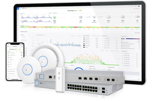 Unifi netwerkapparatuur